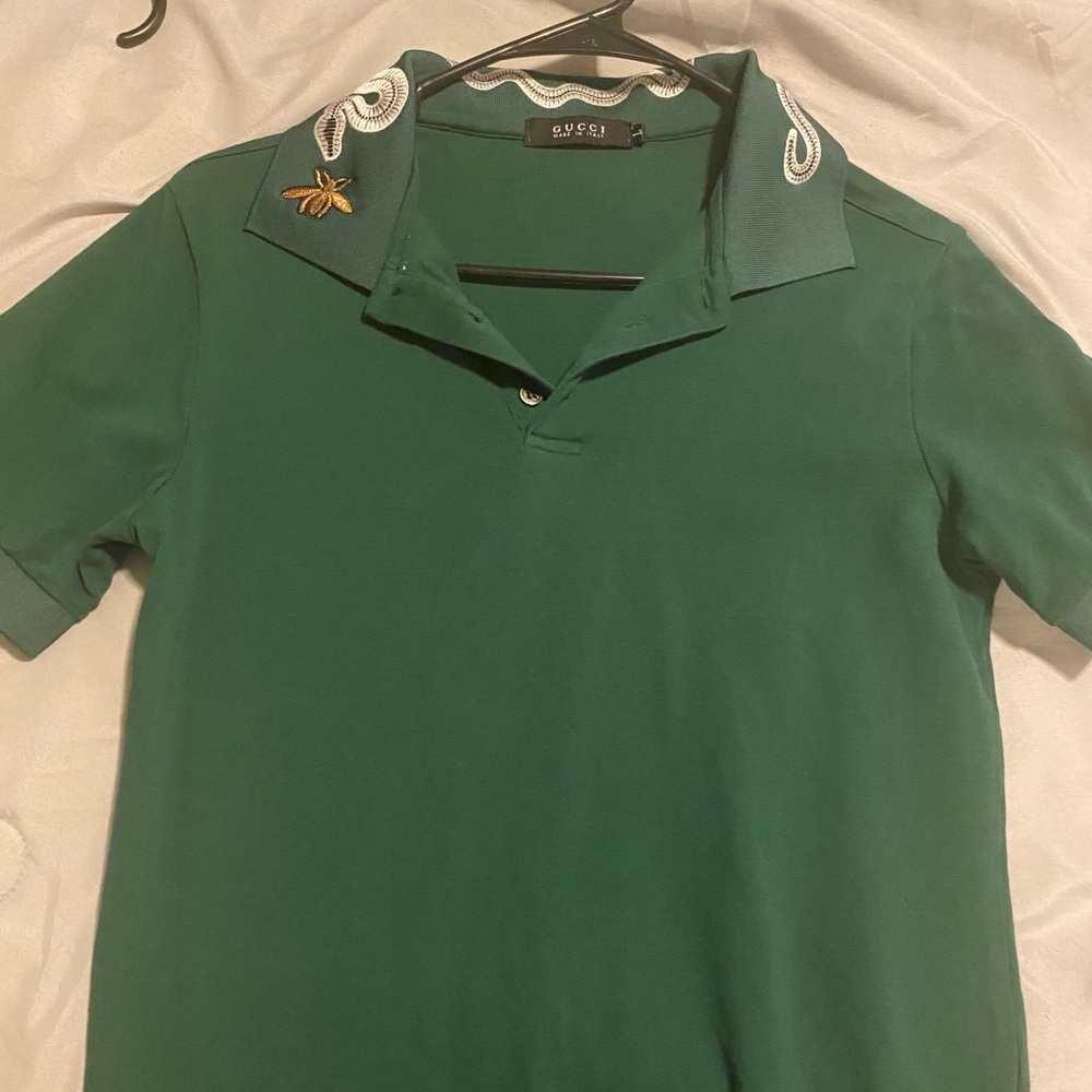 Gucci collar shirt